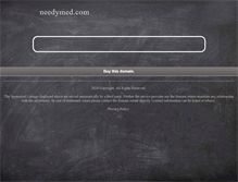 Tablet Screenshot of needymed.com